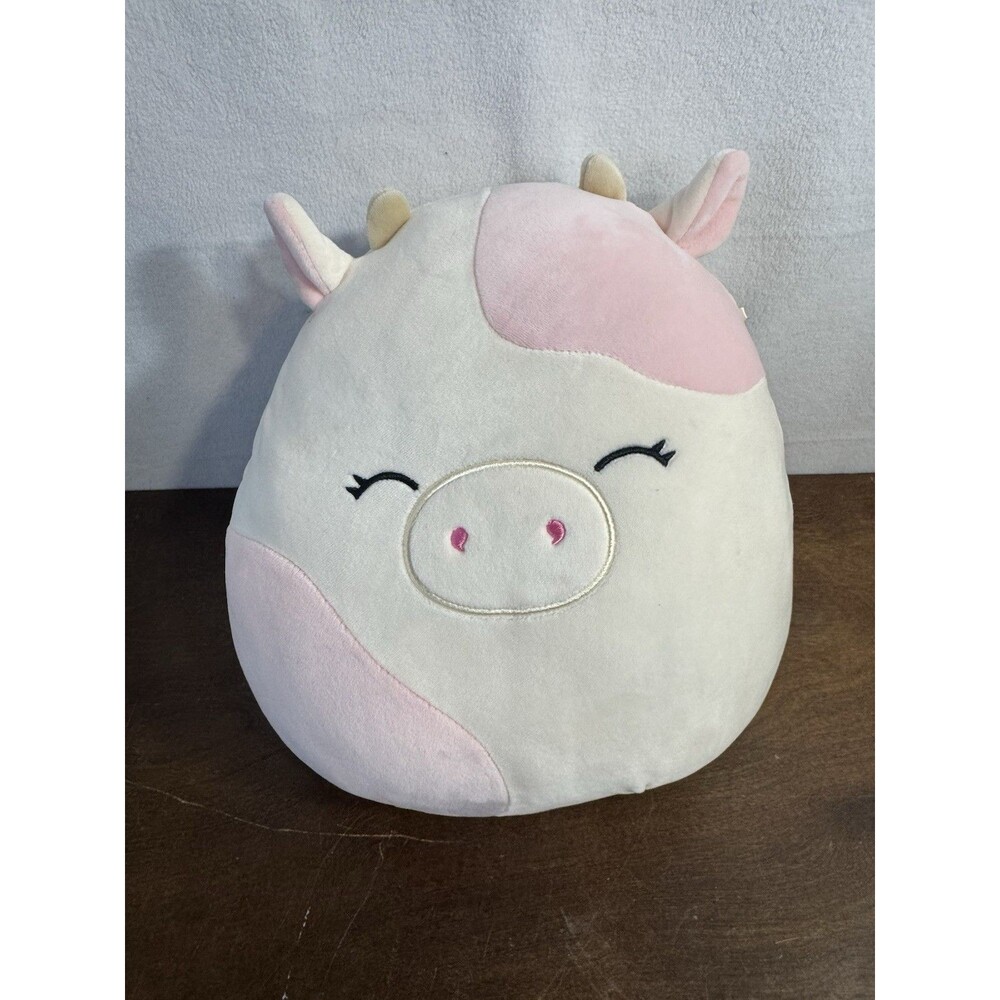 Original Squishmallows 10" Caedyn the Pink Cow